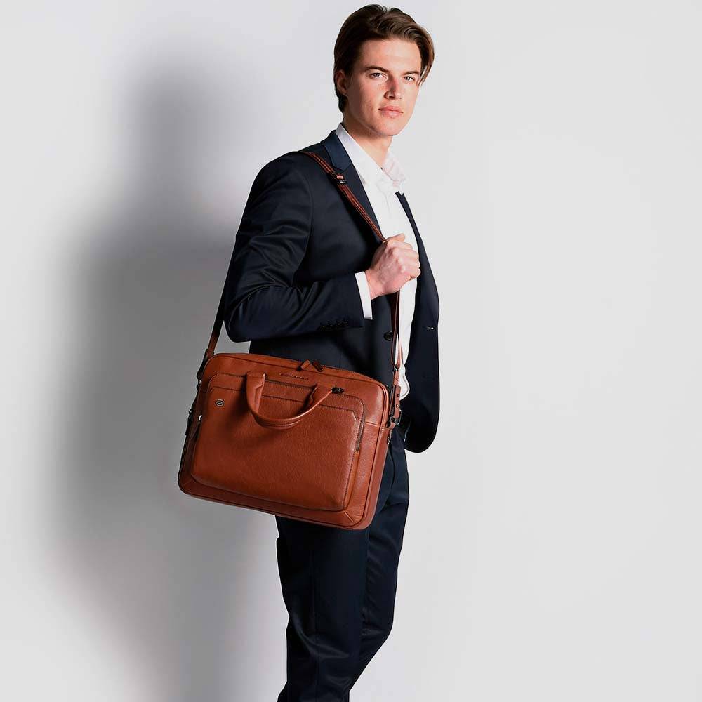Piquadro Small 10.5"/9.7" laptop and iPad® briefcase Prezzo Ridotto