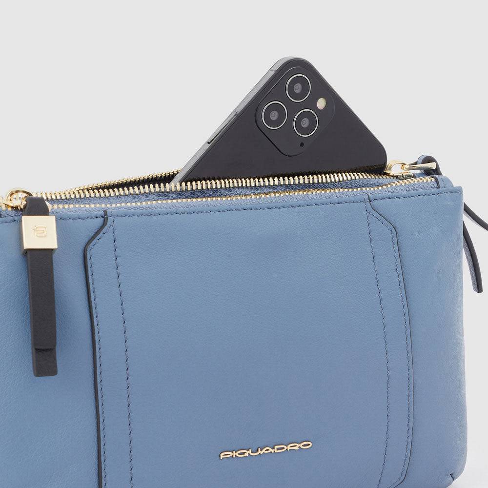 Piquadro Women’s clutch with removable shoulder strap Offerta