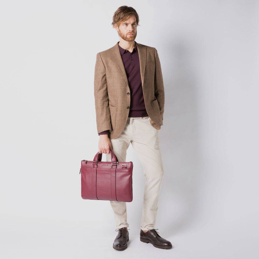 Piquadro Expandable, slim computer bag 2025