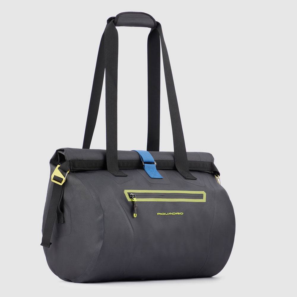 Piquadro waterproof duffel bag with latch roll top, Promozione