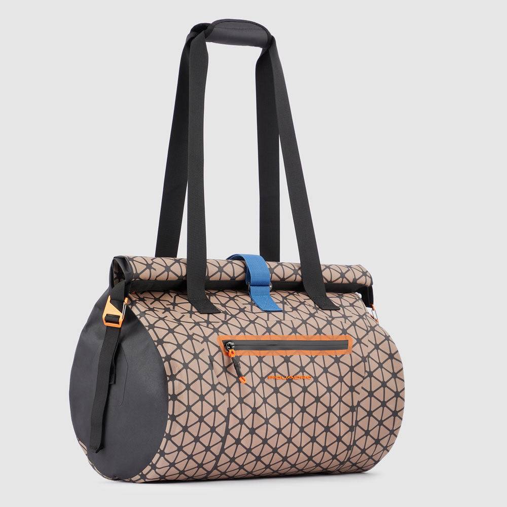 Piquadro waterproof duffel bag with latch roll top, Pezzi Unici