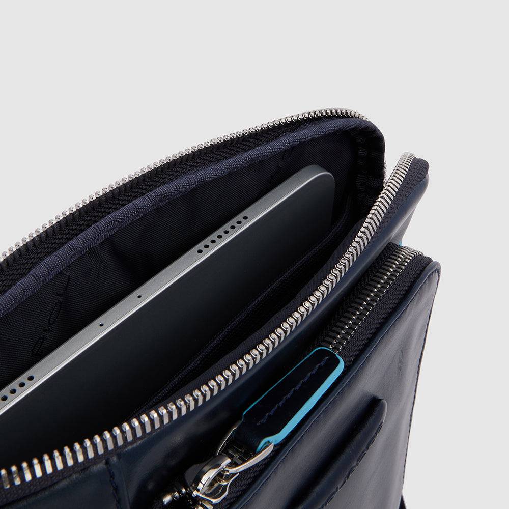 Piquadro iPad/iPad®Air shoulder pocket bag with Vendita Economica