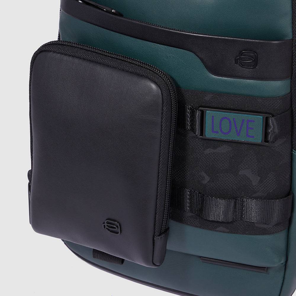Piquadro Modular mono sling bag/backpack for iPad® 2025