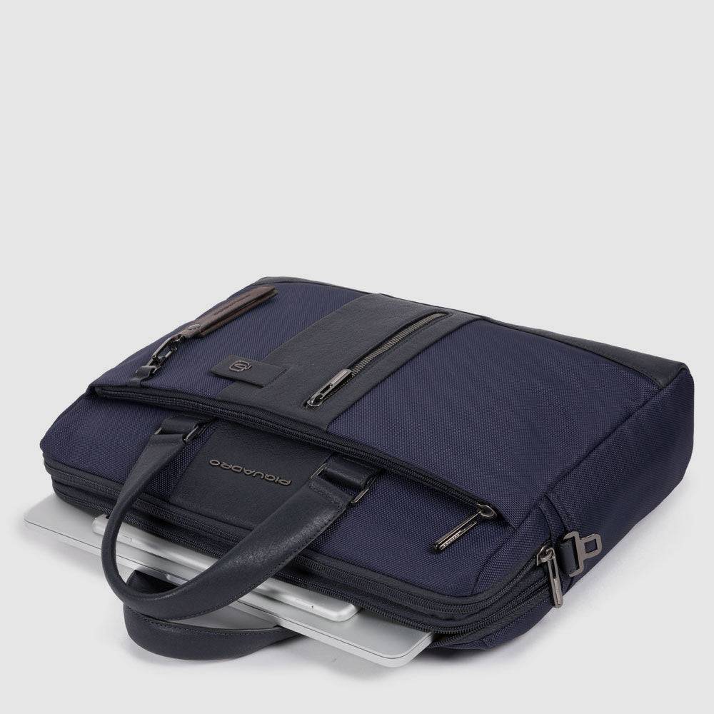 Piquadro Laptop bag 15,6" in recycled fabric 2025