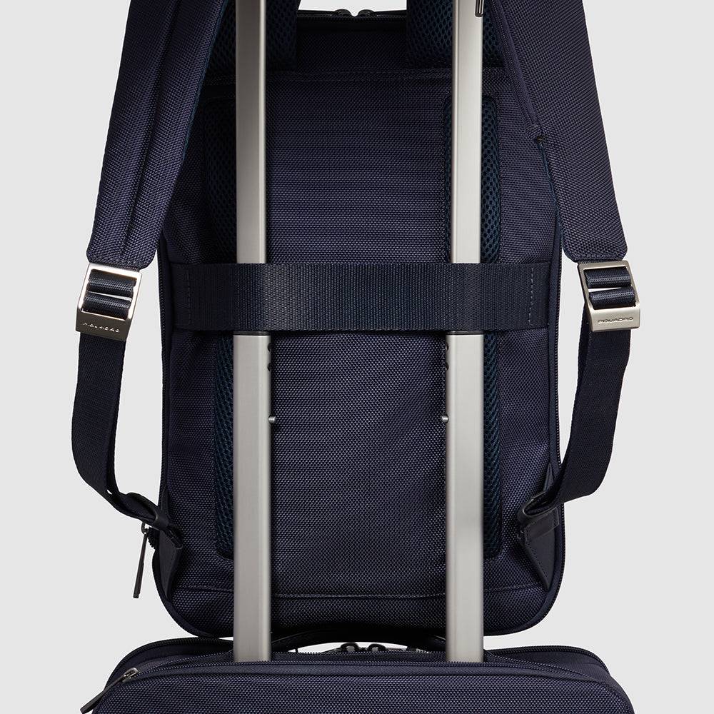 Piquadro Slim computer backpack 15,6" in recycled fabric Nuovo