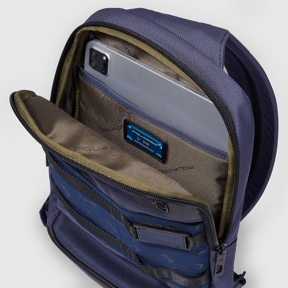 Piquadro Modular mono sling bag/backpack for iPad® Pezzi Unici