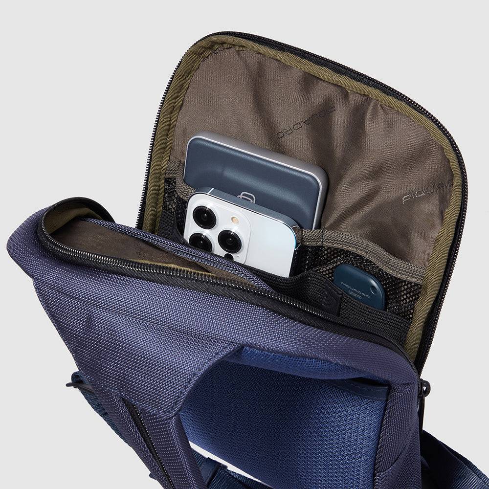 Piquadro Modular mono sling bag/backpack for iPad® Pezzi Unici
