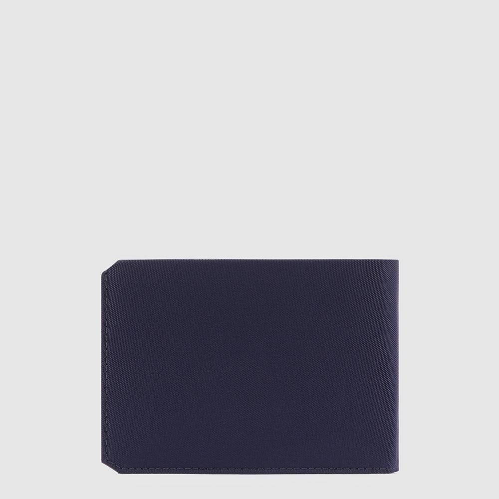 Piquadro Men’s wallet with flip up ID window Saldi Di Fabbrica