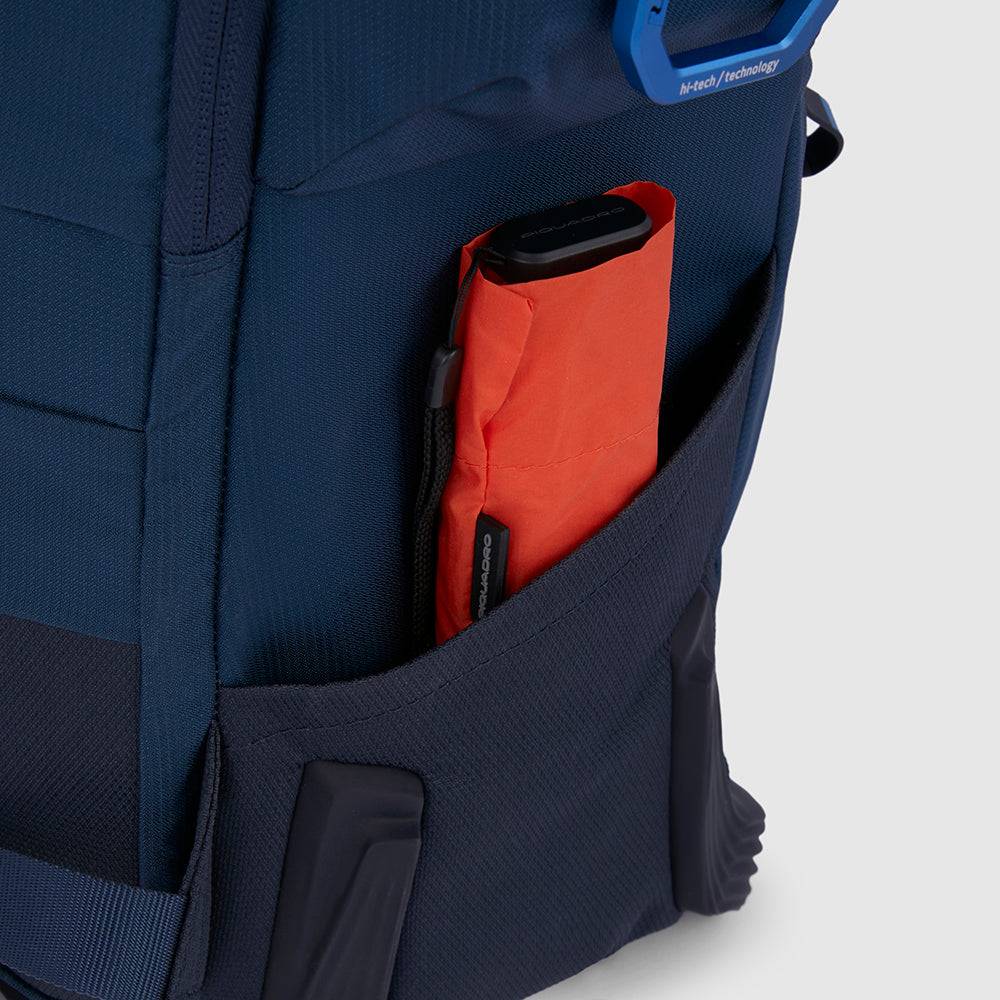 Piquadro Roll-top computer 15,6" and iPad®Pro12,9" backpack In Linea