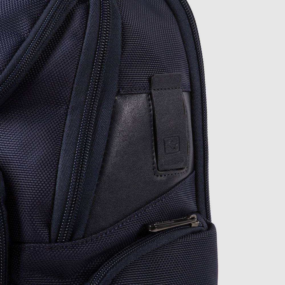 Piquadro PC and iPad backpack in recycled fabric with CONNE Nuovo