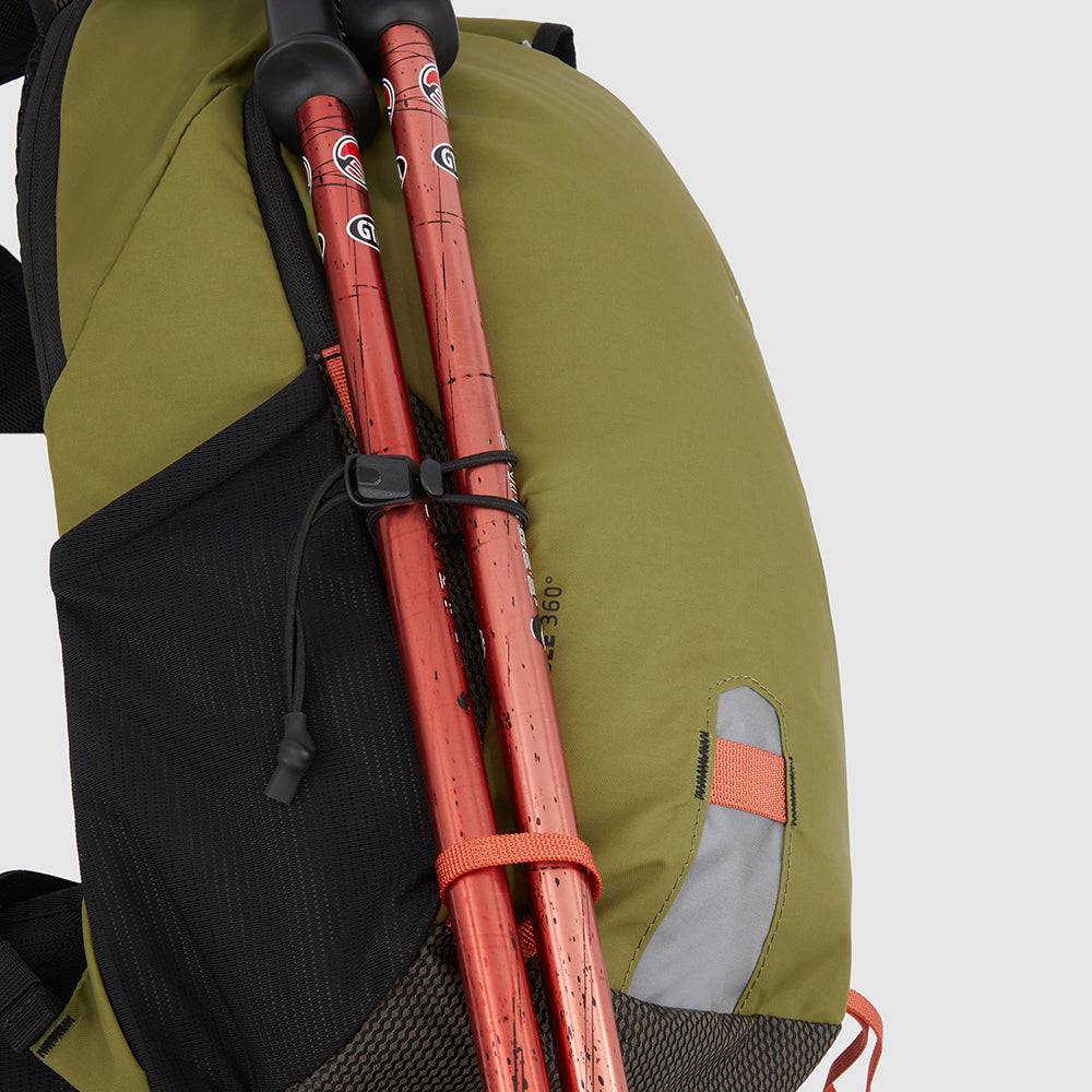Piquadro Foldable computer backpack in recycled fabric Qualità