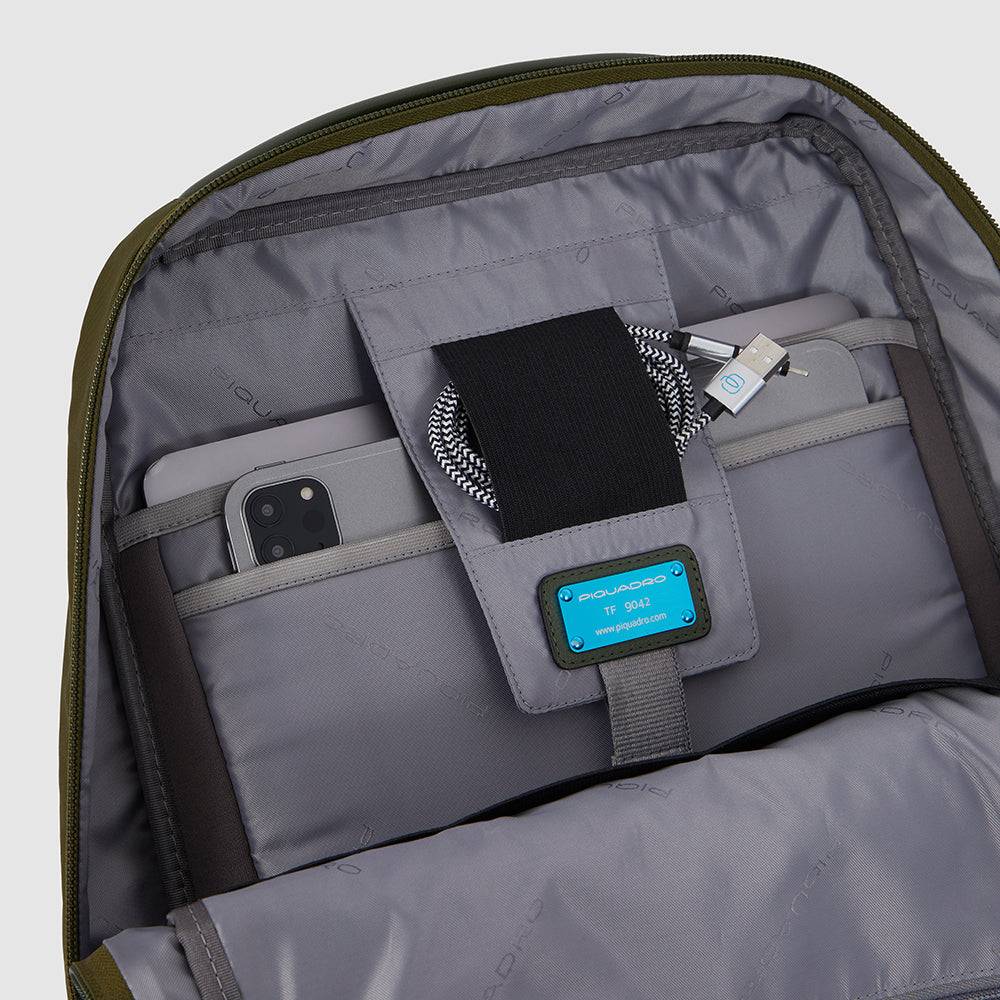 Piquadro Computer 15,6" and iPad®Pro 12,9" backpack Spedizione Gratuita