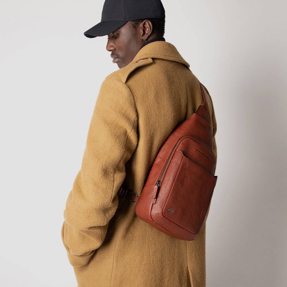 Piquadro Mono sling bag with iPad® compartment Shopping Online