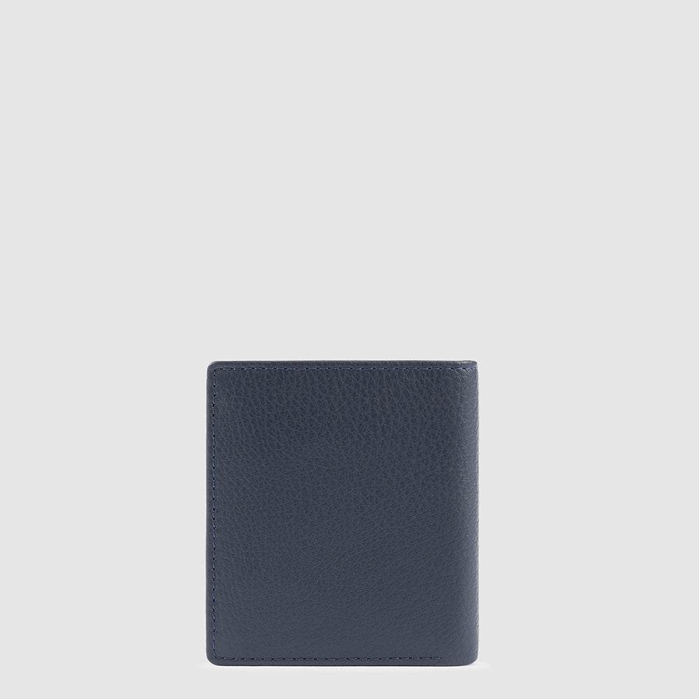 Piquadro Vertical men’s wallet with coin pocket Saldi