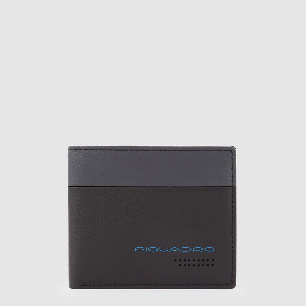 Piquadro Men’s wallet with removable document facility Vendita Calda