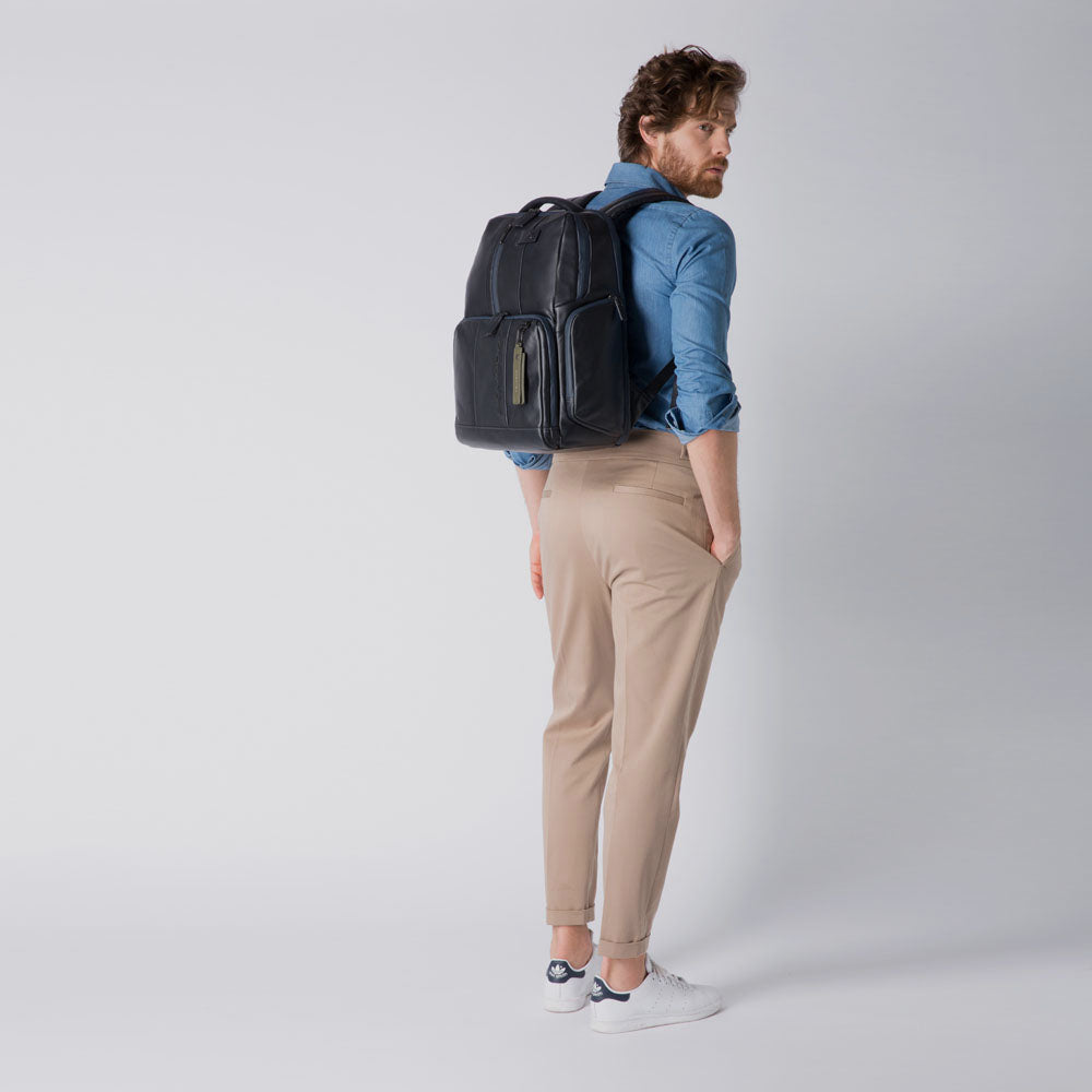 Piquadro Customizable, fast-check PC backpack with iPad® c Acquista Ora