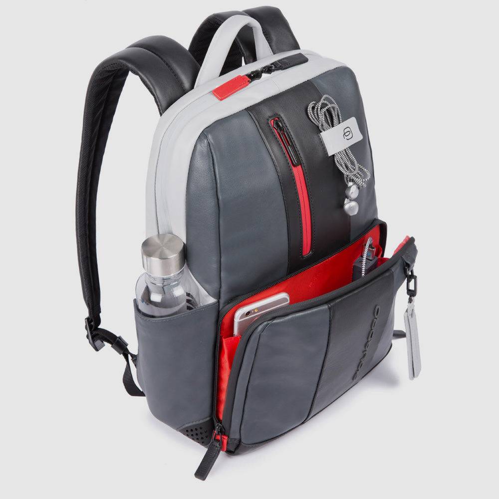 Piquadro Customizable computer backpack with iPad® compartm Shopping Online