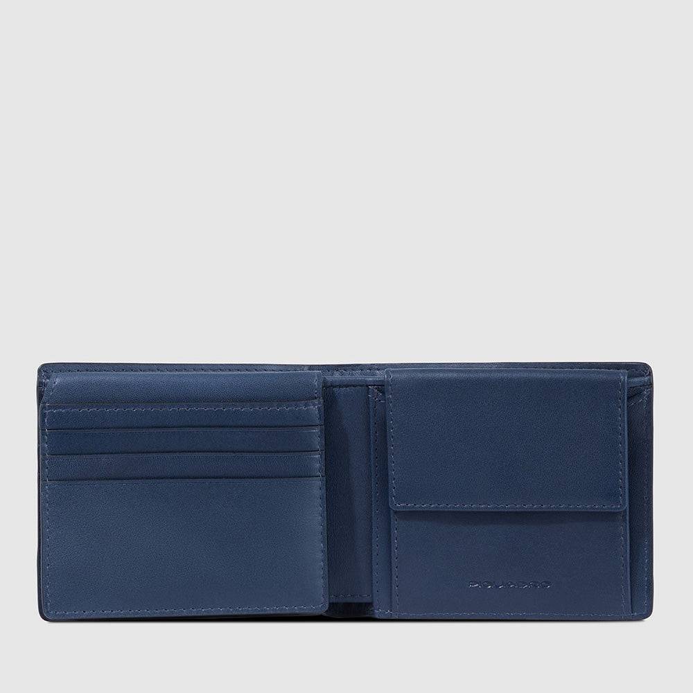 Piquadro Men’s wallet with flip up ID window Vendita Economica