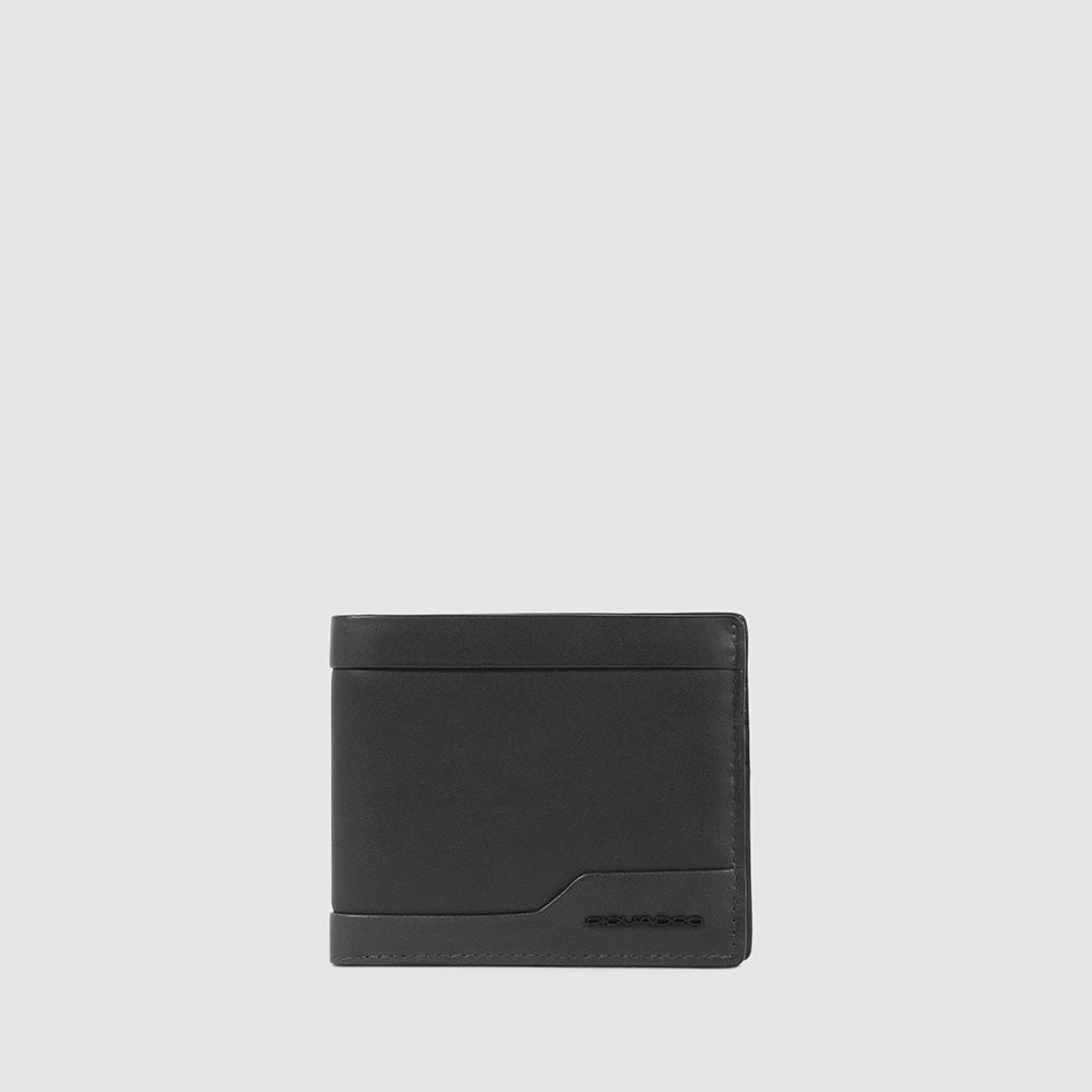 Piquadro Men’s wallet with removable document facility Saldi Di Fabbrica