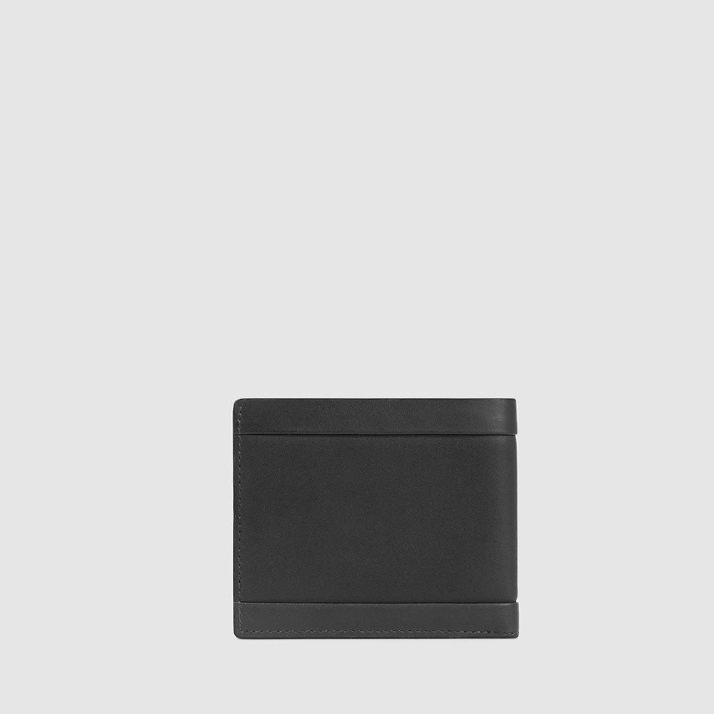 Piquadro Men’s wallet with removable document facility Saldi Di Fabbrica