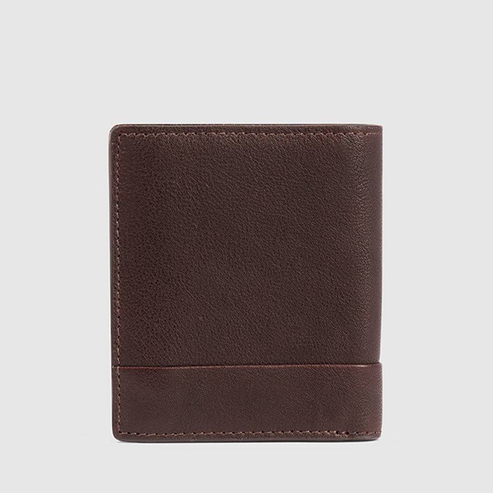 Piquadro Vertical men’s wallet with coin pocket Nuova