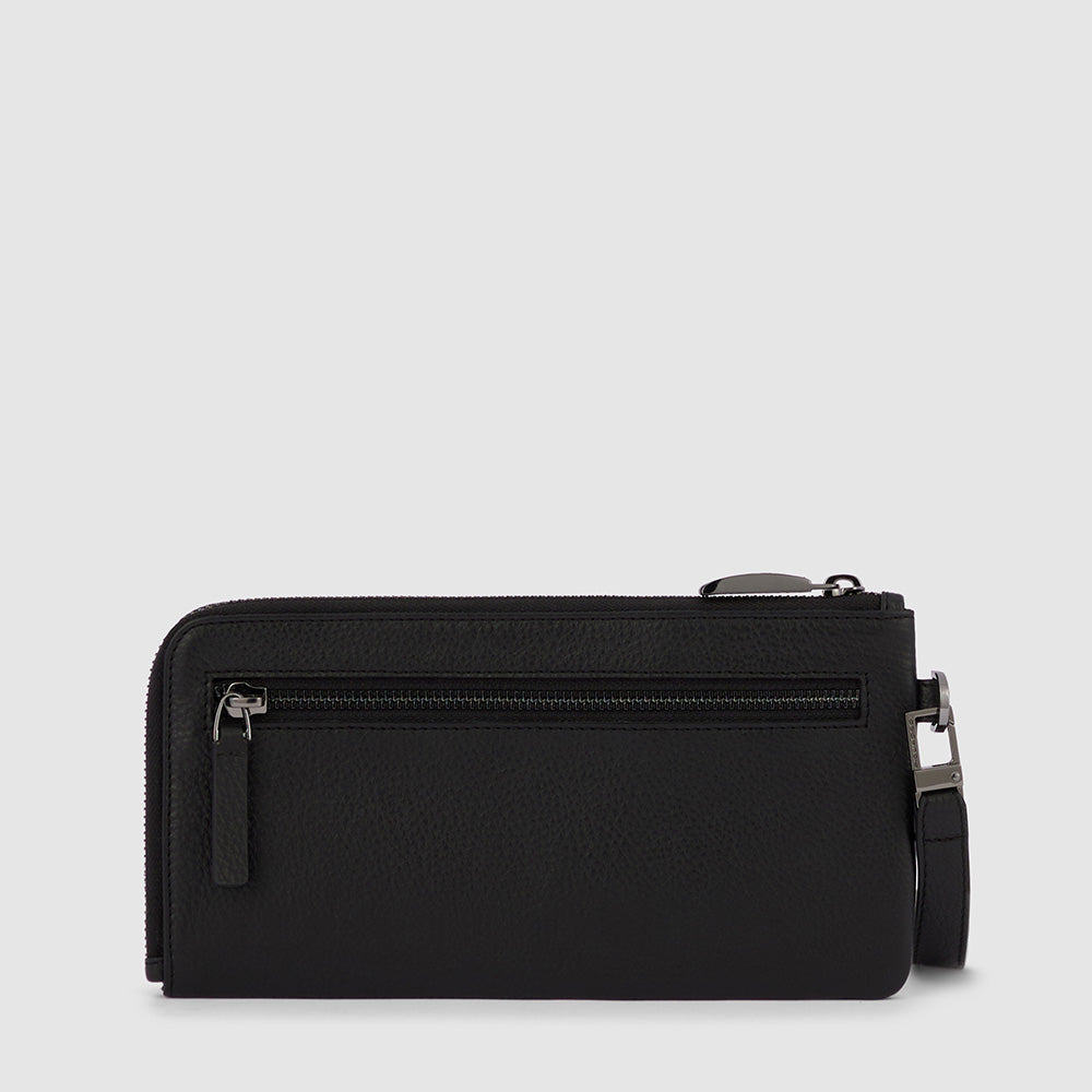 Piquadro Men’s clutch with credit card facility Italy