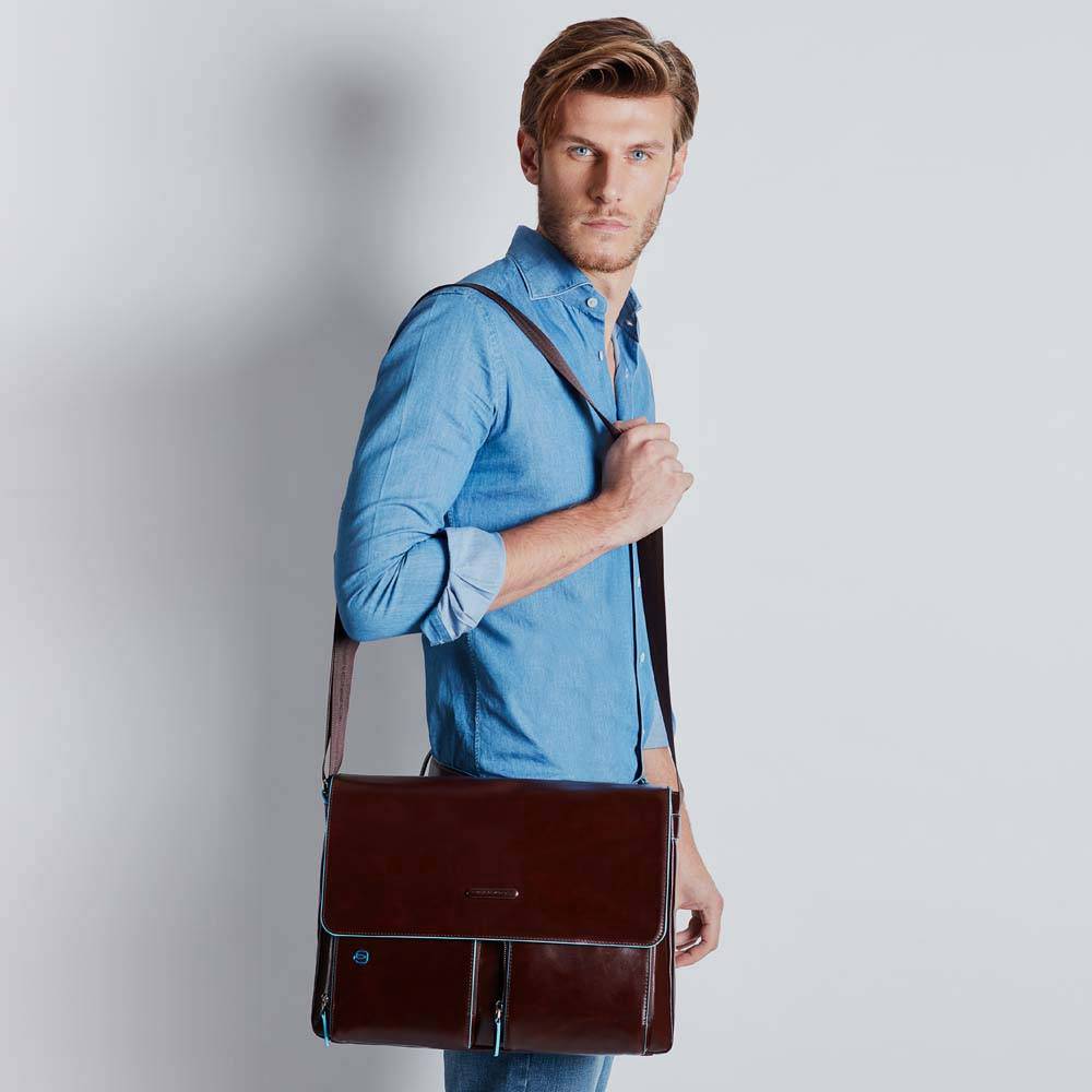 Piquadro Computer 14" messenger bag Spedizione Gratuita