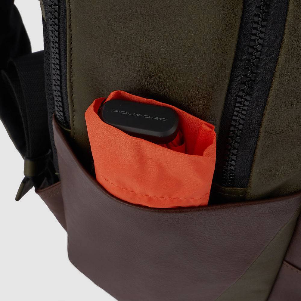 Piquadro Backpack with computer sleeve 14" Soddisfazione Garantita