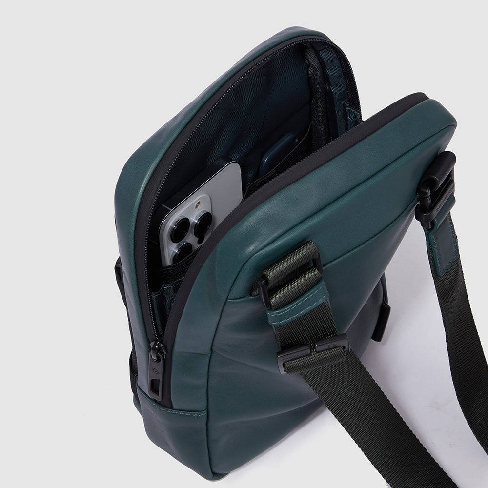 Piquadro Personalizable, modular iPad®mini crossbody bag Fino Al -60%