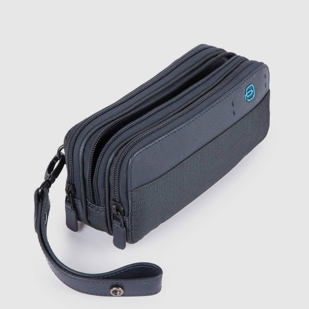 Piquadro Case with three dividers and wrist strap Sconto