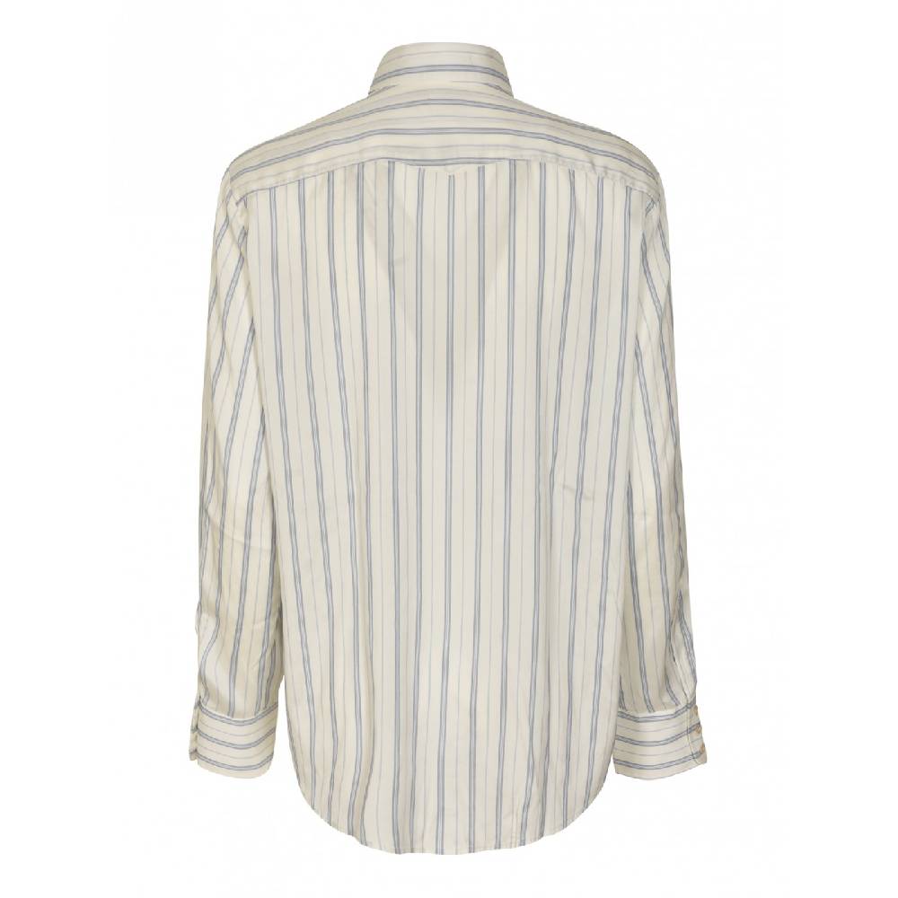 MASSIMO ALBA Camicia dritta riga verticale Spedizione Gratuita