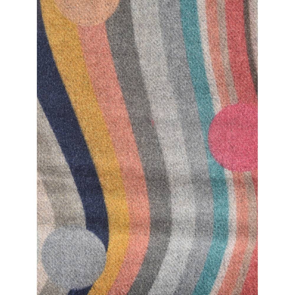 PAUL SMITH Sciarpa riga multicolor cm 184 x 36 Sottocosto
