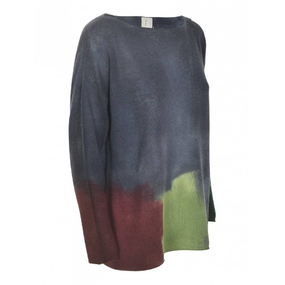 F CASHMERE Maglia girocollo scollo barchetta Black Friday Prezzi