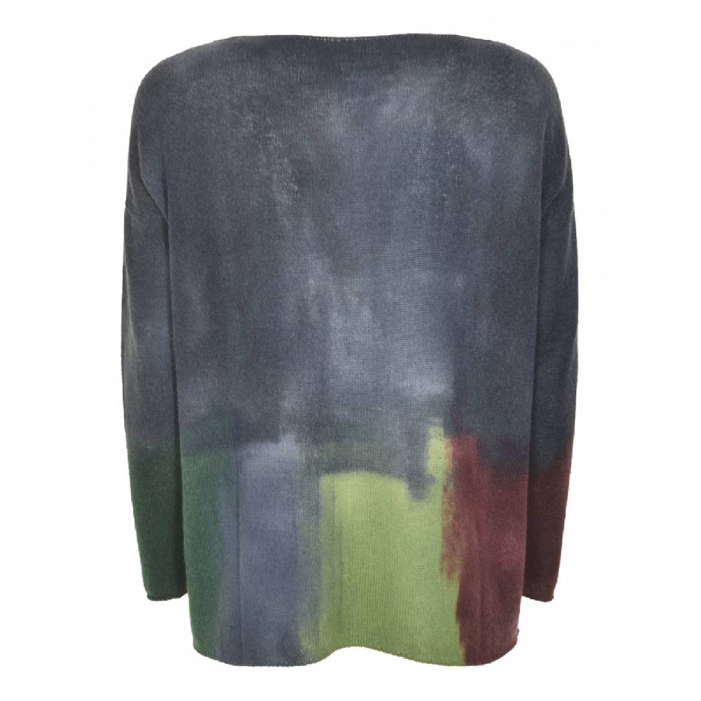 F CASHMERE Maglia girocollo scollo barchetta Black Friday Prezzi
