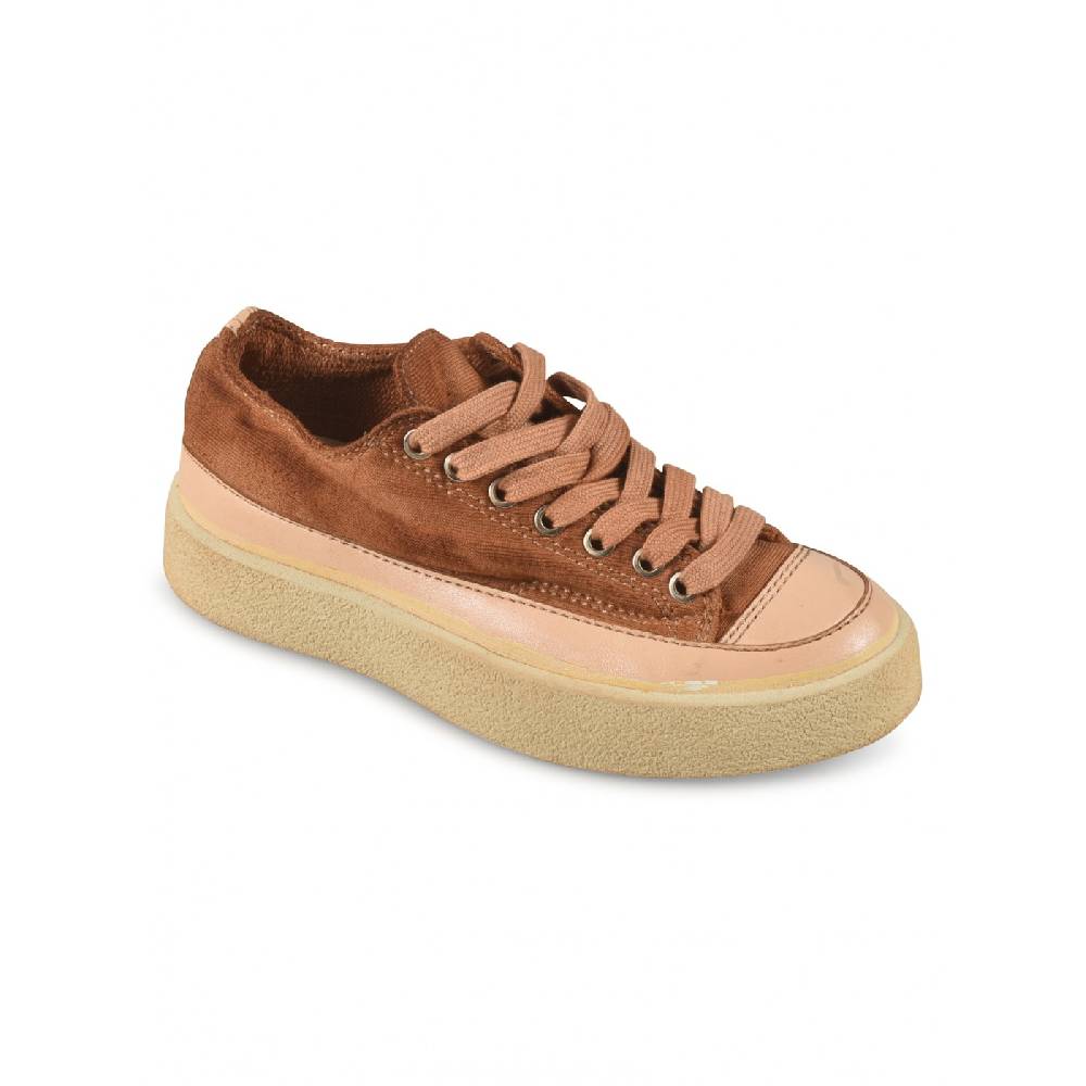 PANAMA ROUTE Sneakers cotone tinto In Linea