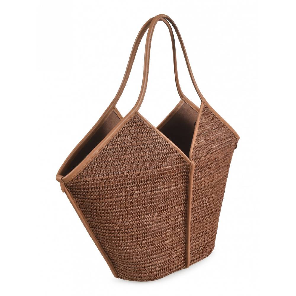 HEREU Borsa calella raffia Nuova