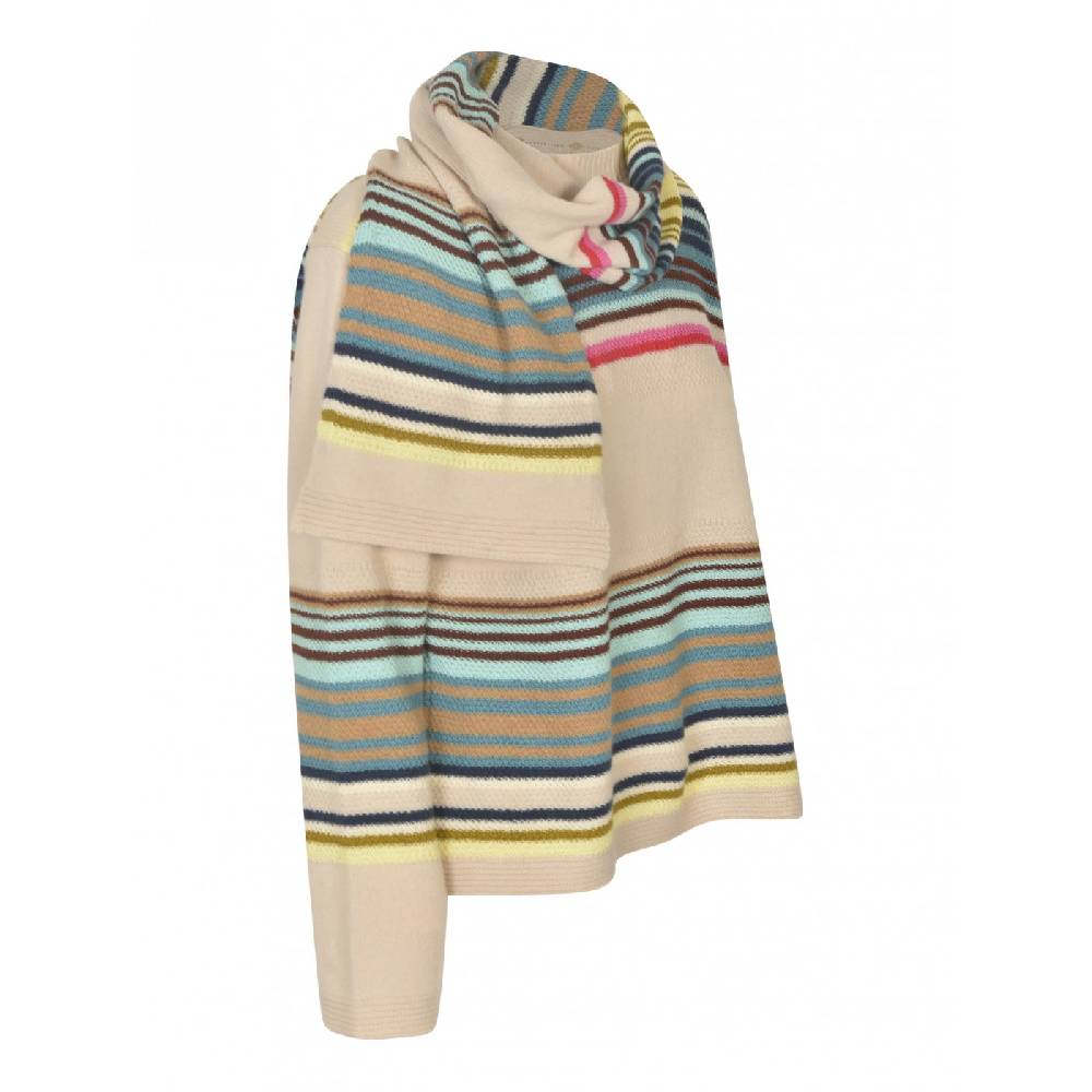 PAUL SMITH Maglia girocollo con sciarpa Consegna Veloce