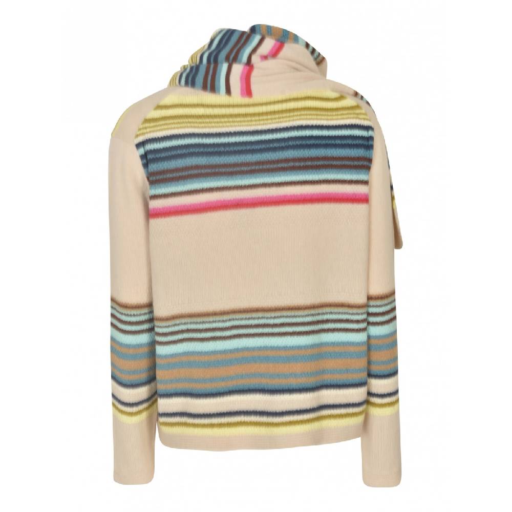 PAUL SMITH Maglia girocollo con sciarpa Consegna Veloce