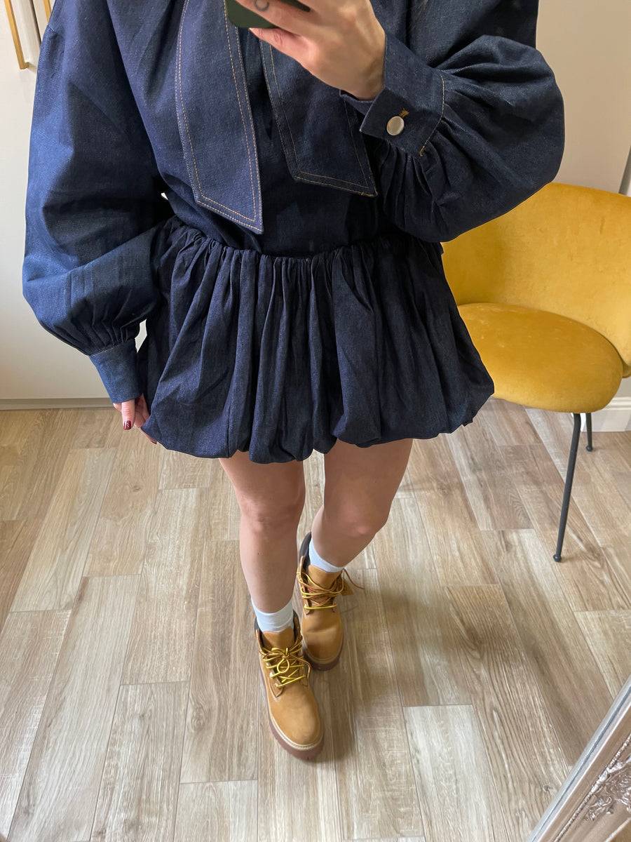 Lovely Sisters Gonna a pantaloncino in denim Negozio