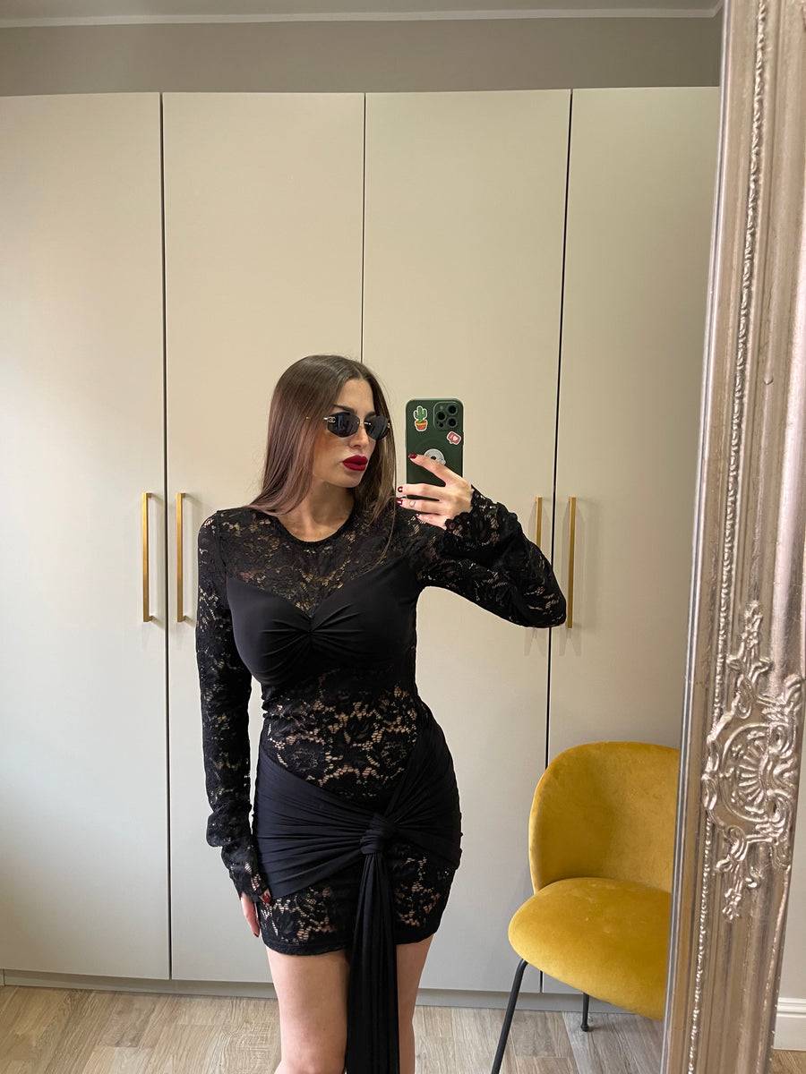 Lovely Sisters Abito Dea nero Shopping Online