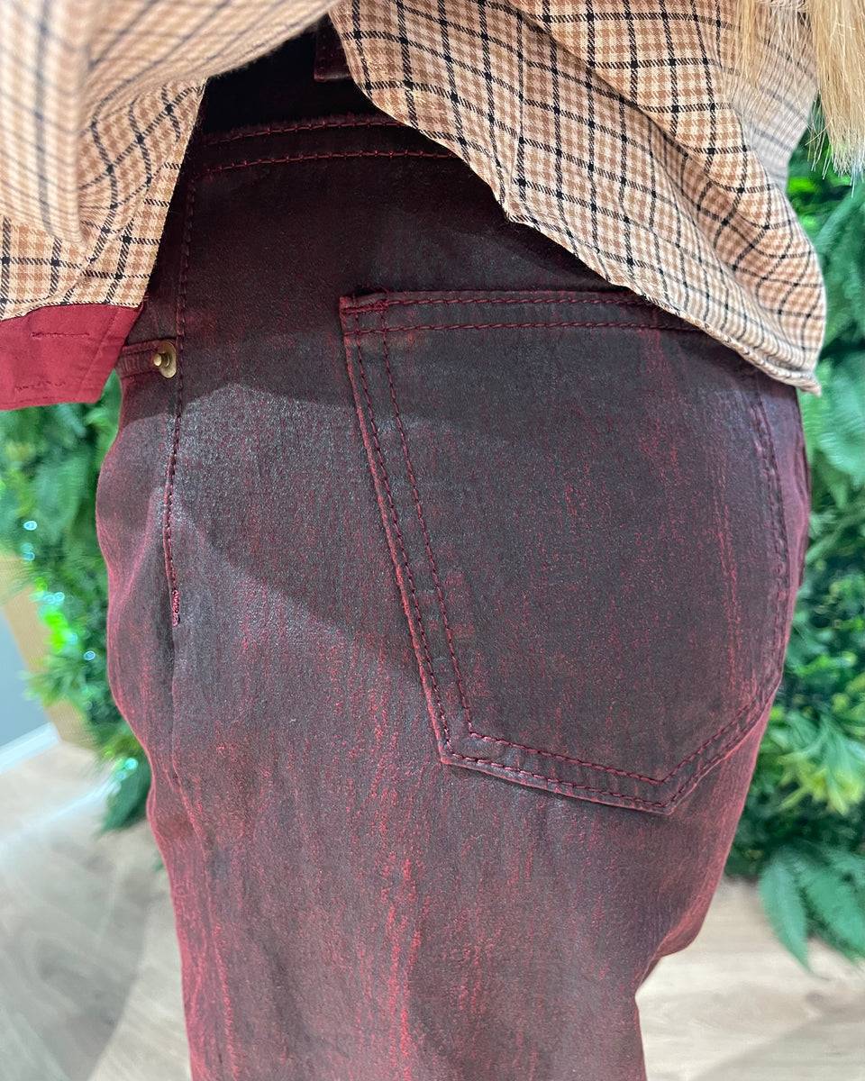 Lovely Sisters Jeans bordeaux Online
