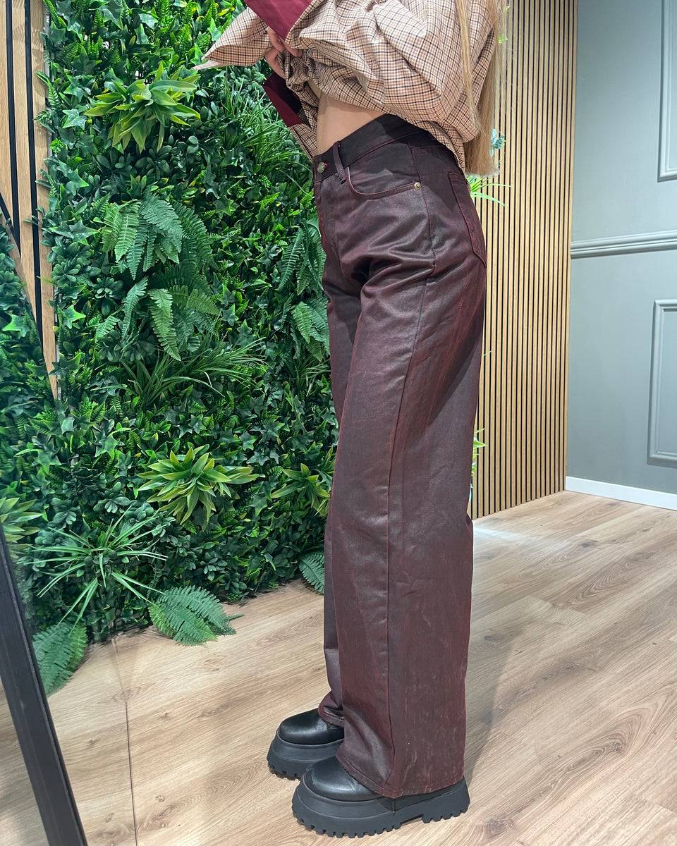 Lovely Sisters Jeans bordeaux Online