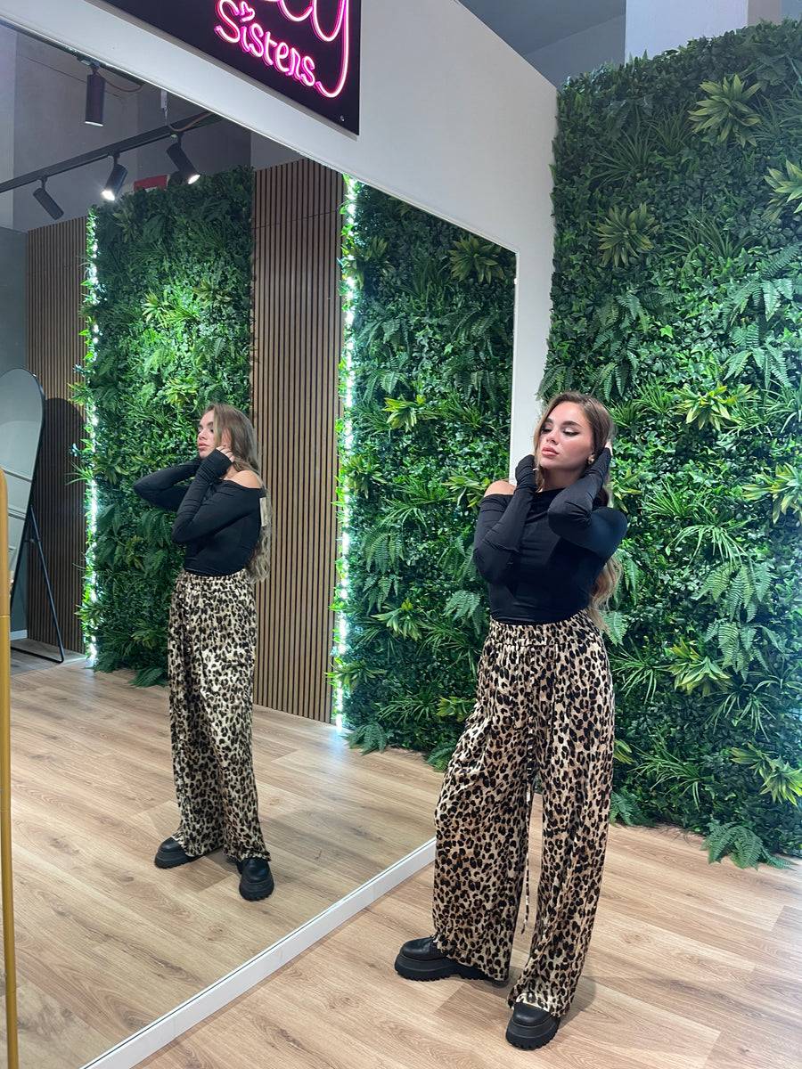 Lovely Sisters Pantalone animalier Economico