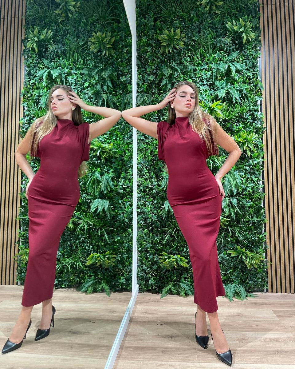 Lovely Sisters Abito Diana bordeaux Saldi