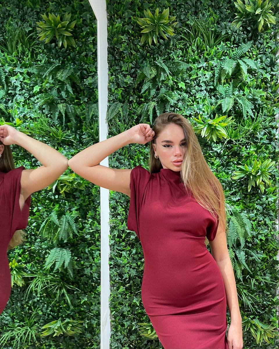 Lovely Sisters Abito Diana bordeaux Saldi