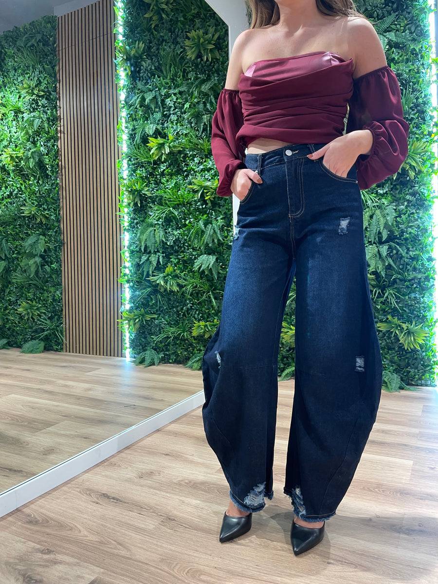 Lovely Sisters Jeans balloon Spedizione Gratuita