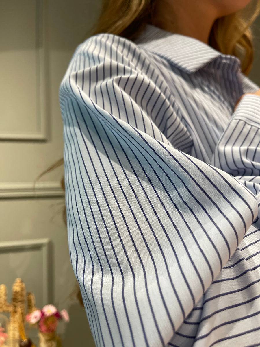 Lovely Sisters Camicia a righe azzurra-blu Promozione