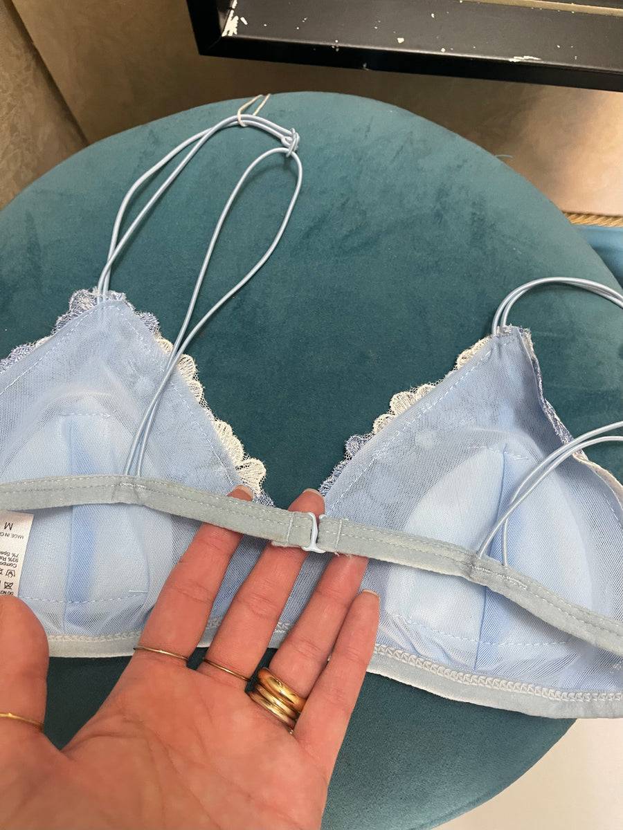 Lovely Sisters Bralette azzurra Nuova