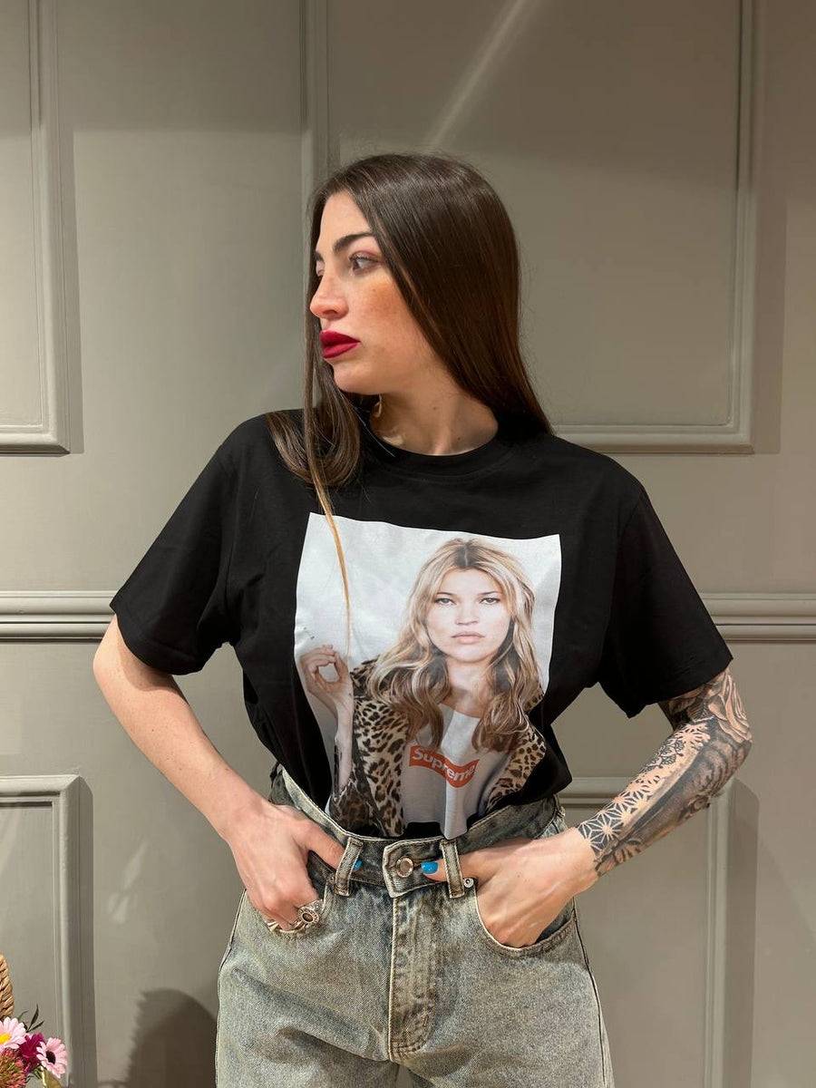 Lovely Sisters Tshirt Kate Moss Moda