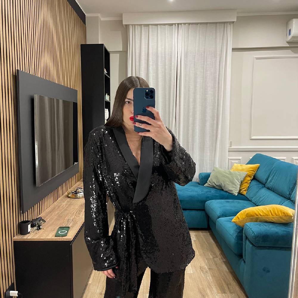 Lovely Sisters Tailleur in paillettes Sconto